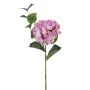 Hortensia artificiel ASUKA, lilas, 80cm, Ø15cm