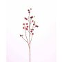 Branche de cynorhodon artificiel GERDA, avec fruits, rouge, 110cm