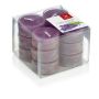 Bougies à réchaud ASTRID avec parfum, Lovely Lavender, 12 pièces, violet, 1,6cm, Ø3,7cm, 4h
