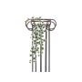 Faux lierre en chute JOHANNES sur piquet, vert blanc, 70cm