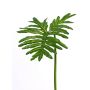 Feuille de philodendron Selloum en plastique ELODIE, 90cm