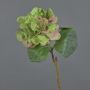 Hortensia artificiel CHIDORI, vert-rose, 60cm, Ø20cm