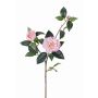 Branche de camélias en soie RIXA avec fleurs, rose, 85cm, Ø5-10cm