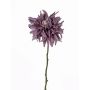 Dahlia artificiel SMILA, violet, 55cm, Ø12cm