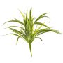 Faux chlorophytum TASMIN sur piquet, vert-blanc, 35cm, Ø40cm