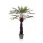 Fougère arborescente artificielle CAMASO en pot décoratif, 125cm