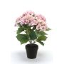 Hortensia artificiel JONE, rose, 40cm