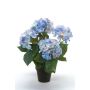 Hortensia artificiel JONE, bleu, 40cm
