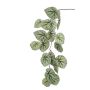 Fausse branche de bégonia rex MEIRA, vert-gris, 110cm