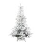 Faux sapin SALZBOURG SPEED, enneigé, 150cm, Ø100cm