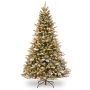 Sapin artificiel LINZ SPEED, LEDs, enneigé, 230cm, Ø145cm
