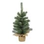 Mini sapin de Noël artificiel RIJEKA, sac de jute, 60cm, Ø40cm