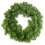Couronne de porte artificielle MARLOW, vert, Ø50cm