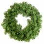 Couronne de porte artificielle MARLOW, vert, Ø60cm
