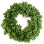 Couronne de porte artificielle MARLOW, vert, Ø75cm