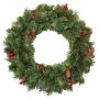 Couronne de Noël artificielle BUCAREST, décorée, Ø60cm
