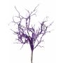 Corail artificiel SPUNKY sur piquet, paillettes, violet, 20cm