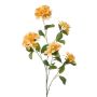 Branche de rhododendron artificielle MALISSA, orange clair, 120 cm