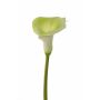 Calla artificiel MIRAC, vert-blanc, 75cm, 13x15cm