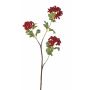 Viburnum opulus artificiel BAHULA avec fruits, rouge, 80cm