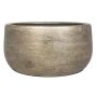 Coupe décorative en céramique AGAPE avec veinure, or, 14cm, Ø28cm