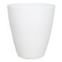 Vase décoratif TEHERAN PALAST en céramique, blanc, 17cm, Ø13,5cm