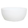 Coupe de plantes en céramique TEHERAN BRIDGE, blanc mat, 8,5cm, Ø18,5cm