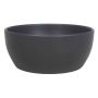 Coupe de plantes en céramique TEHERAN BRIDGE, anthracite mat, 8,5cm, Ø18,5cm