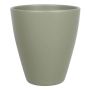 Vase décoratif TEHERAN PALAST en céramique, vert olive mat, 17cm, Ø13,5cm