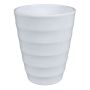 Cache-pot en céramique IZEH pour orchidées, blanc, 17cm, Ø14cm