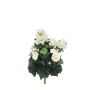 Bégonia artificiel CATINKA sur piquet, crème, 30cm