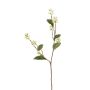 Branche de symphorine artificielle LIERGA avec fruits, crème, 70cm