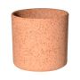 Cache-pot ARAYA, céramique, moucheté, marron, 10cm, Ø10cm