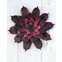 Fleur de camélia artificielle STEINKA, rose foncé, Ø30cm