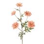 Branche décorative Chrysanthème PRUDENCE, collection écologique, vieux rose, 75cm, Ø5-6,5cm