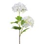 Branche artificielle Boule de neige KLOFER, blanc, 50cm