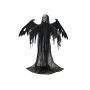 Gramophone Halloween Ashland - Statue Musicale Avec Rire Effrayant - Décoration Araignée Et Crâne