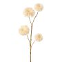 Branche artificielle Clématite GAVREL, crème, 70cm