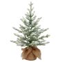 Sapin artificiel JACKSON, LEDs, 75cm, Ø50cm