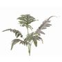 Fougère artificielle (Phlebodium aureum) BROMIA sur piquet, vert, 70cm