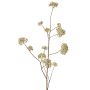 Fleur artificielle Viburnum GALAXINA, crème, 120cm, Ø4-9cm