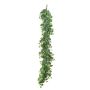 Guirlande de pothos tacheté artificielle GIRTAB, vert-blanc, 180cm