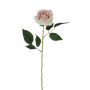 Rose artificielle SEENSA, crème-rose, 55cm, Ø7cm