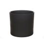 Cache-pot en céramique MATTIS, gris-noir, 34cm, Ø36cm