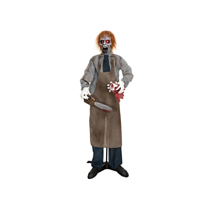 Décorations Halloween Zombie Animé Avec Son - Hauteur 6 Pieds, Multicolore - Neuf, Marque Wicked Costumes