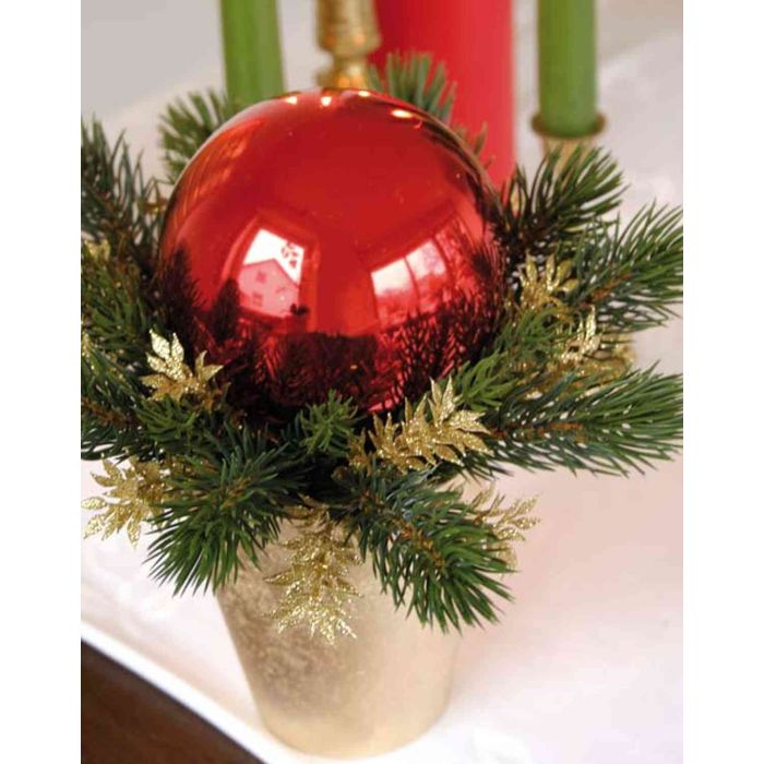 Sapin Boules Rouges Elegant Acheter des Arrangement de sapin artificiel SKELLA dans un pot ...