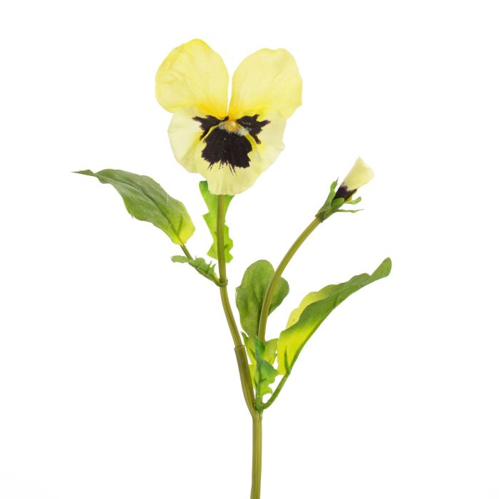 Acheter des Pensée artificielle MELINDA, jaune, 20cm, Ø5x7cm - Fausses  fleurs