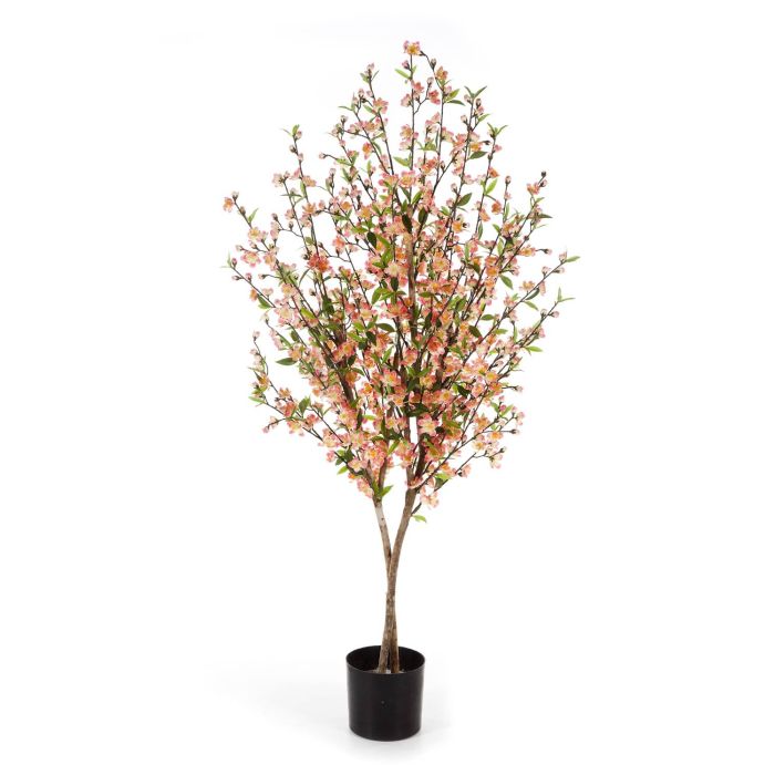 Acheter des Cerisier artificiel ZADAR, vrais troncs, fleurs, rose, 140cm -  Faux arbres