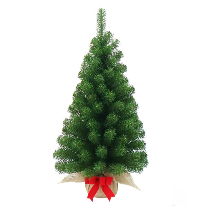 Acheter des Mini sapin artificiel VARSOVIE, sac de jute, 90cm, Ø