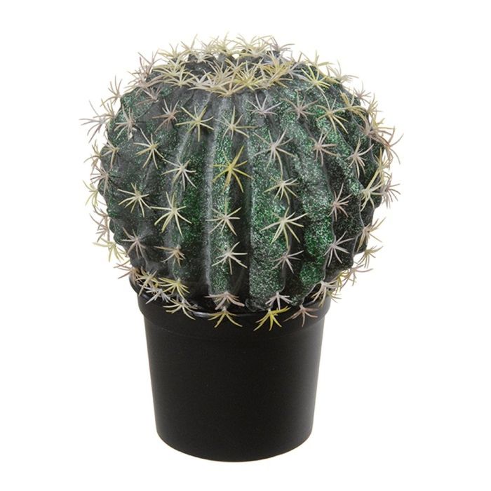 Vase En Verre Créatif Forme Cactus - Pour Fleurs Séchées Ou Hydroponie, Décoration Moderne Salon Bureau (15,5x12x6,3 Cm)